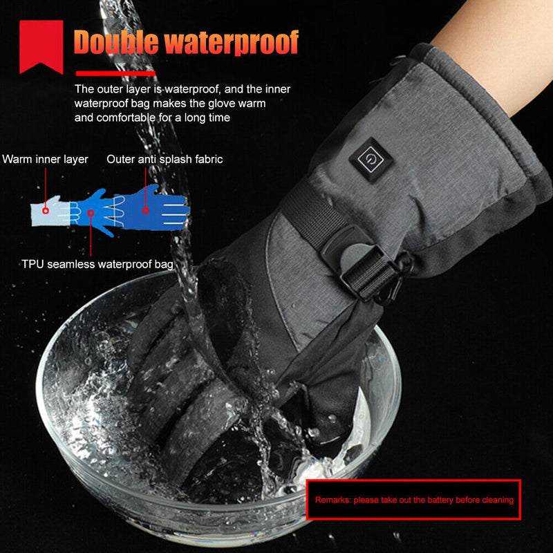 Electric Heating Glove Warm Winter Gloves for Cycling Motorcycle for Ski Outdoor