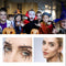 #A 1 Pair Halloween Eyeliner Stickers Horror Spider Cobweb Bat Face Laces Sticke