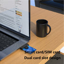 USB Smart Card Reader for Bank Card SIM ID CAC Connector for PC Computer Newly