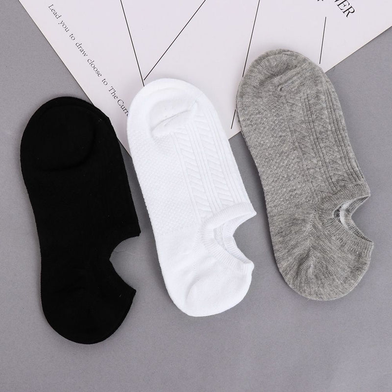 Elastic Massage Business Breathable Ankle Cotton Sock Boat Sox Men's Socks