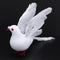 White Foam Artificial Feather Wings Simulation Pigeon Wedding Decor Spread