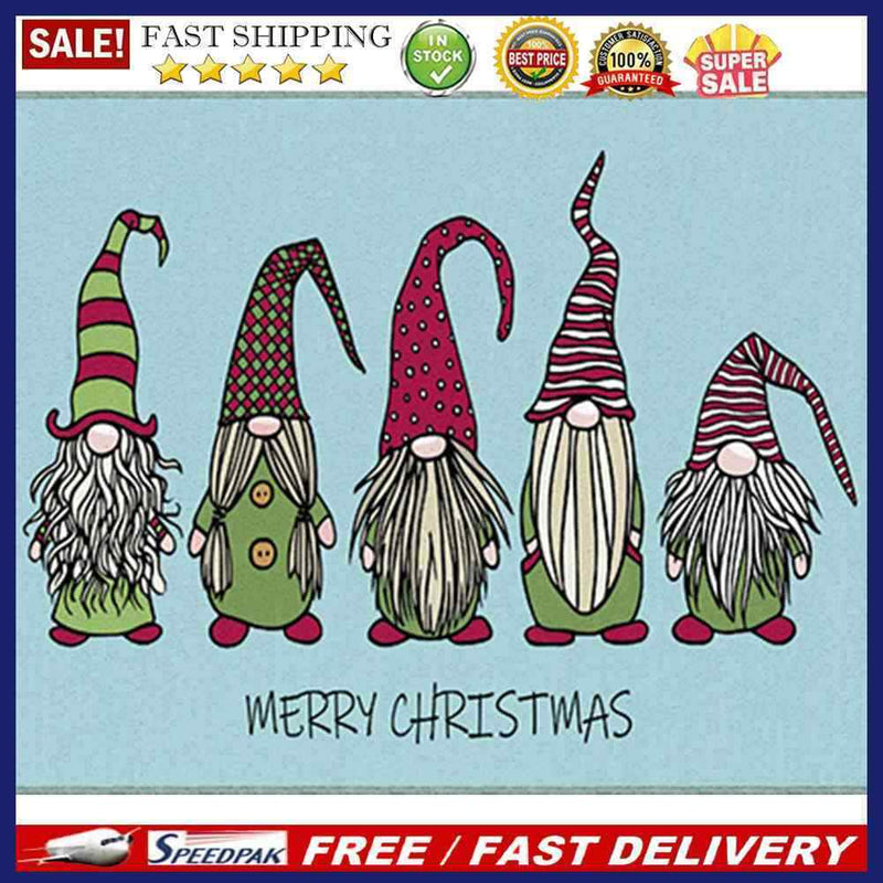 Christmas Gnome Oil Paint By Numbers DIY Coloring Picture for Adults Children
