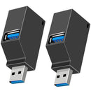 Data Transfer Portable High Speed Splitter Box 3 Ports USB 3.0 Hub Adapter