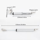 Adjust Soft Closing Aluminum Alloy Automatic Door Closer 100 Degree Positioning