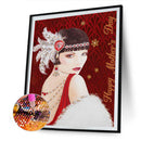 DIY Full Round Drill Diamond Painting noblewoman Mosaic Art