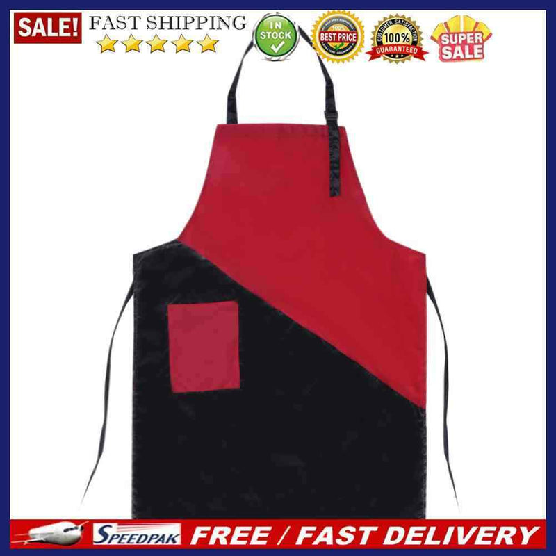 Black+ Red Professional Hair Cut Hairdresser Barber Apron Hairdressing Tool
