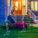 LED Solar Kettle Light Hollow Water Can Fairy String Lamp Garden Decor (B) Newly