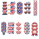 Anniversary Platinum Jubilee Cake Toppers Queen Elizabeth Party Decorations