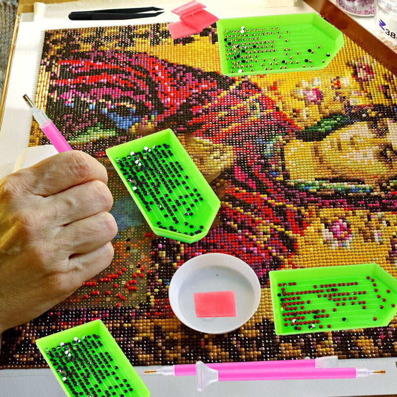Diamond Painting Turning Diamond Drill Plate Kits Diamond Embroidery Accessories