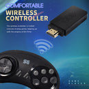 Y2 Mini TV Video Game Console with 2 Wireless Gamepads 913 16-Bit Classic Games