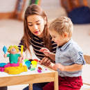 Kids Role Play Educational Toys DIY Hairdresser Barber with Safe Nontoxic Clay