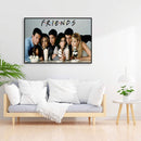 Friends Oil Paint By Numbers Kits Canvas Coloring Drawing Home Decoration Gifts