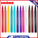 12pcs Non Blooming Liquid Colorful Eyeliner Waterproof Matte Makeup Pencil Tool