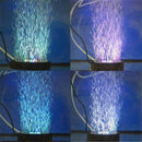 Pump Air Bubble Stone LED Aquarium Light Fish Tank Appliance Oxygen Diffuser