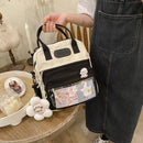 Ladies Anti-theft Rucksack College Girl Lightweight Wear-Resistant Laptop Bag