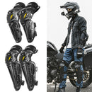 4pcs SULAITE MTB Motorcycle Knee Pads Elbow Guard Protective Gear Combo