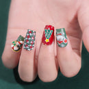 Durable Christmas Nail Stamping Plates Stainless Steel Manicure Tip Art Tool