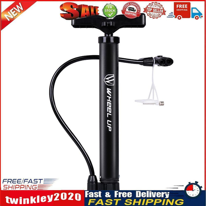 WHEEL UP 120psi Pump Bicycle Tire Air Inflator for American/Presta Valve Newly