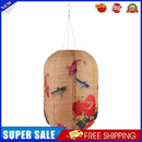 Solar Lantern Chinese Japanese Print Hanging Outdoor Garden Party Light (I)