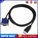 HDMI-compatible Male to VGA Male Transfer Wire HDTV Converter Adapter Aux C