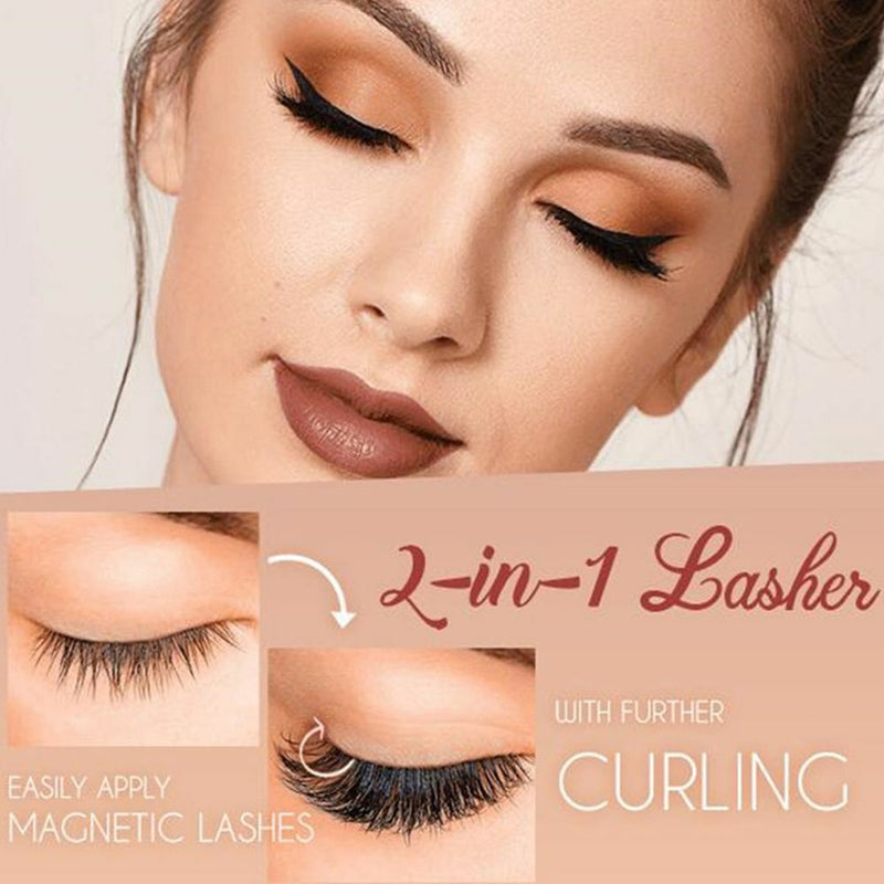 Magnetic Eyelash Curler Quantum Soft Magnetic False Eyelashes 2 Seconds to Wear
