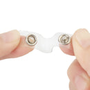 Clip Anti-Lost Clip Metal Stationery Retractable Lanyards Badge Holder Key Ring