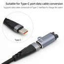 Type-C Female Watch Charger Adapter Connector for Garmin Fenix 7/7S (Elbow)