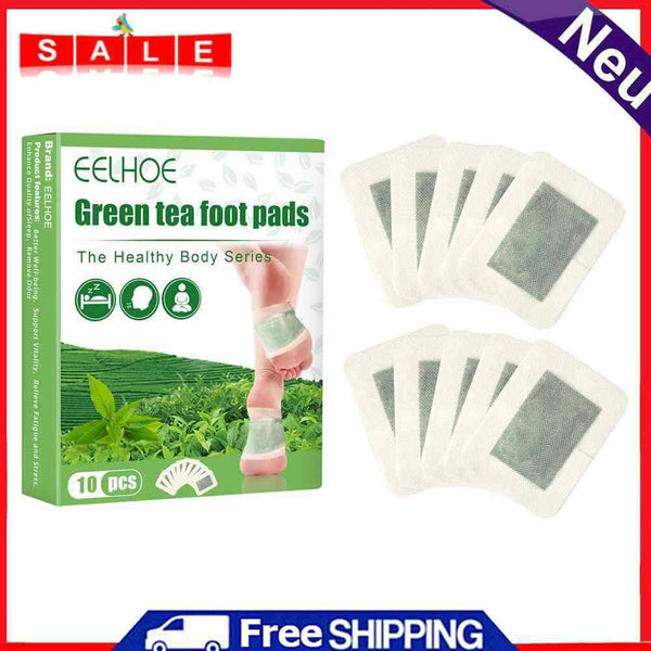 1 Box Foot Patch Foot Pad Improve Sleep Relief Fatigue Pressure (Green Tea)