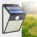 Solar Outdoor LED Wall Lamp PIR Motion Sensor Sunlight Garden Decor (White)