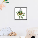 14CT Partial Cross Stitch Hanging Basket Stamped DIY Embroidery Kits Crafts