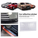 24pcs Reflective Rim Tape Strips Decals Safety Night Driving Wheel Tire Sti