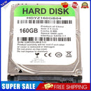 160GB Internal HDD 2.5 inch SATA III 5400RPM Hard Drive for Laptop Computer