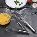 3pcs Handheld Manual Stainless Steel Egg Beater Mixer Whisk Kitchen Tool