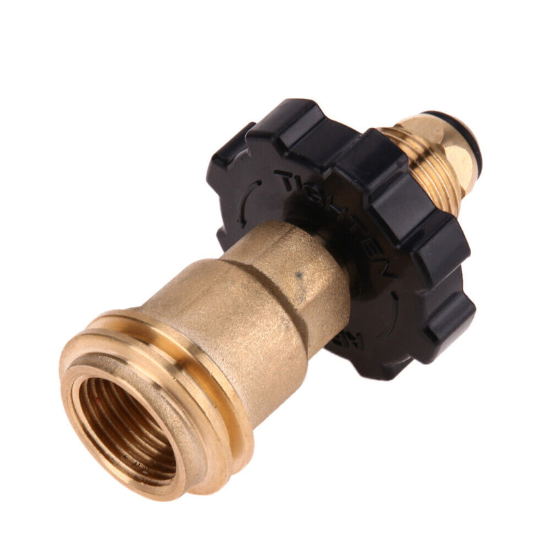 Universal Fit Propane Tank Adapters POL to QCC1 Wrench to Hand Tighten