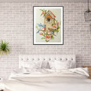 5D DIY Diamond Painting Animal Flowers Full Round Drill Home Art Picture Decor