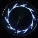30 Changes LED Bicycle Bike Cycling Rim Lights Auto Open Wheel Spoke Close N4M8