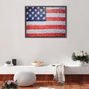 5D Diamond Painting American Flag Abstract Full Round Drill DIY Picture Kit