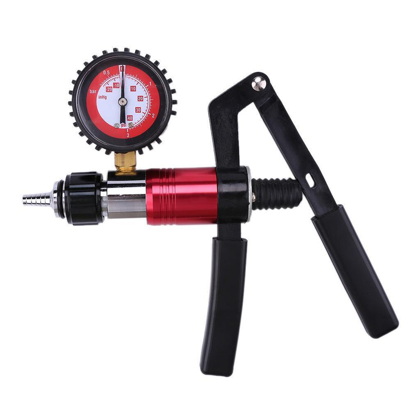 21pcs Handheld Vacuum Pump Kit Pressure Pump Brake Oil Tester Tool Set