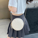 Fashion Women PU Leather Bag Shopping Bag Lady Small Zipper Travel Handbags