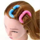 Fashion Pink/Blue DIY Sponge Salon Foam Hair Curler Hair Curling Styling Tools