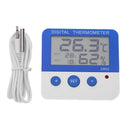 Waterproof LCD Thermometer Hygrometer Humidity Indoor Temperature Meter