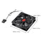 10PCS 4Pin High Speed Desktop Chassis Fan Large Air Volume PC Case Radiator