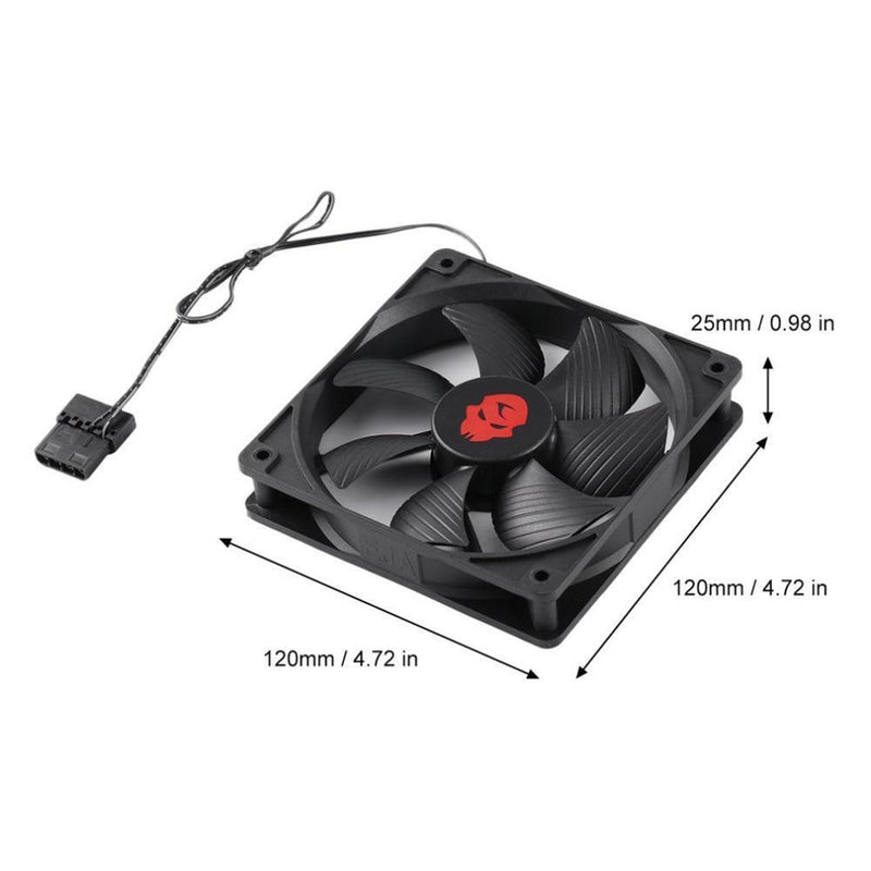10PCS 4Pin High Speed Desktop Chassis Fan Large Air Volume PC Case Radiator