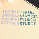 28pcs Slogan Series DIY Cutting Dies Stencil Scrapbook Embossing Template