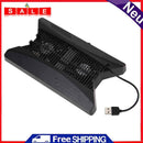 Cooling Fan Vertical Stand Charging Dock USB 3 Hub for Sony Playstation 4 Pro