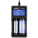 XTAR VC2 2 Slots Smart Lithium Battery Charger Nickel-Hydrogen Battery Charger