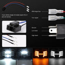 7x6 Square LED Headlight w/ DRL Turn Signal for GMC Savana 1500 2500 3500 Safari