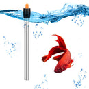 Submersible Fish Tank Water Heat Stainless Steel Auto Heating Rods (50W) Newly