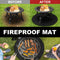 Fire Pit Mat - Fire Heat Resistant Pad for Under Grill Bonfires Grass Garden