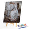 Girl Priest Oil Paint By Numbers Wall Art Posters Picture Craft Kit Home Gift